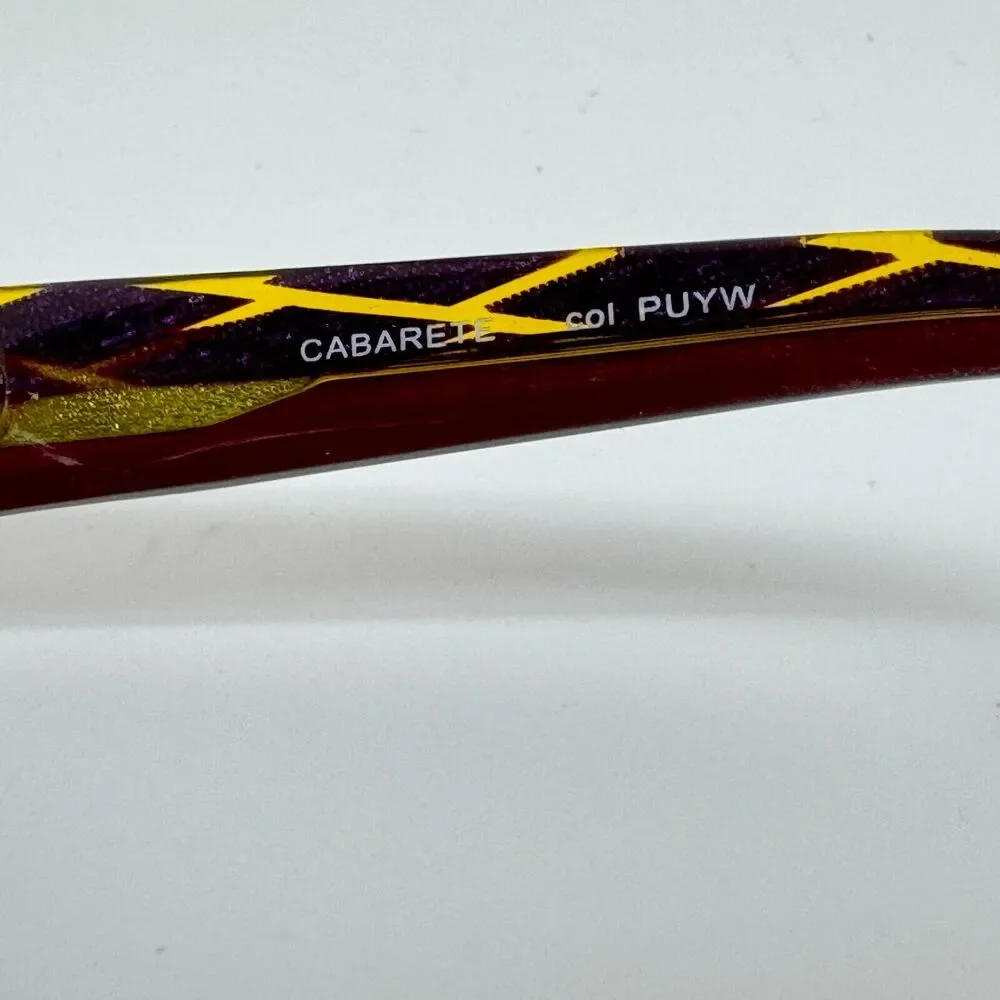 Sunglasses Etnia Barcelona CABARETE‎ Purple Yellow Sunglasses Frames Only H14003